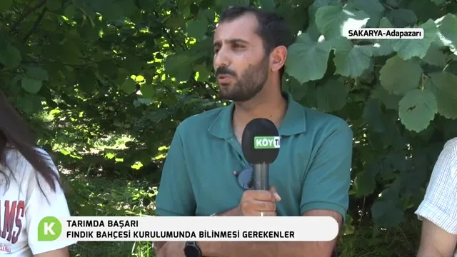 Tarımda Başarı - fındık besleme